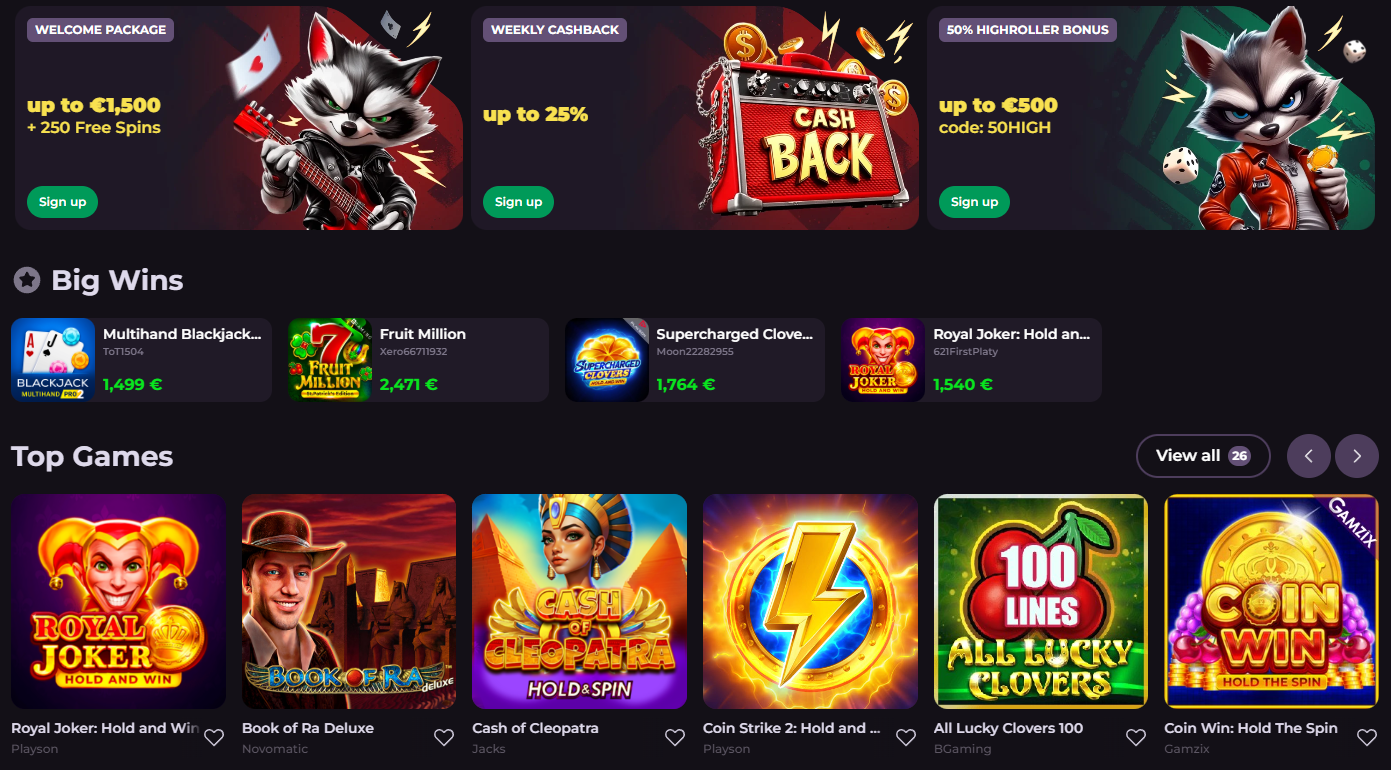 RockySpin καζίνο